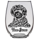 Finn Boone - Schnoodle Stemless Wine Glass