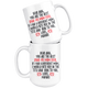Ann Shar-Pei Dog Mom Coffee Mug (15 oz) - Freedom Look
