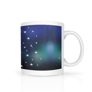 Leo Horoscope Zodiac White Coffee Mug (11 oz)