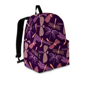 Dragonfly Violet Backpack - Freedom Look