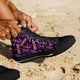 Dragonfly Violet High Top Shoes - Freedom Look