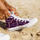 Dragonfly Violet High Top Shoes - Freedom Look