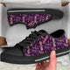 Dragonfly Violet Women's Low Top Shoes - Freedom Look