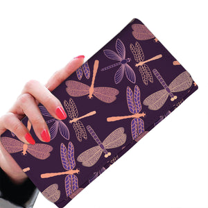 Dragonfly Violet Wallet - Freedom Look