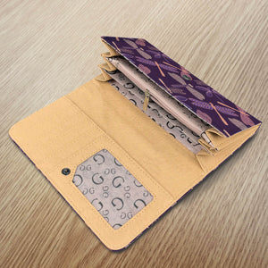 Dragonfly Violet Wallet - Freedom Look