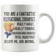 Funny Fantastic Recreational Therapist Coffee Mug, Trump Graduation Gifts, Best Recreational Therapist Birthday Christmas Graduation Gift