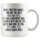 Personalized Best Pug Dog Dad Coffee Mug (11 oz)