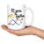 10th Wedding Anniversary Gift For Him And Her, Married For 10 Years, 10th Anniversary Mug For Husband & Wife, 10 Years Together With Her (15 oz )