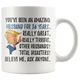 Funny Amazing Husband For 36 Years Coffee Mug, 36th Anniversary Husband Trump Gifts, 36th Anniversary Mug, 36 Years Together With My Hubby (11oz)