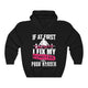 Hard Working Fitness Muscle Lifting Women Hoodie Push Harder Hooded Sweatshirt