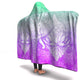 Colorful Elephant Mandala Hooded Blanket - Freedom Look