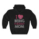 Love To Be A Proud Hockey Mom Unisex Hoodie Hooded Sweatshirt