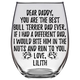 Daddy Lilith Bull Terrier Dog Dad Stemless Wine Glass