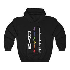 Gym Life Chakra Colors Fitness Aerobics Exercise Women Hoodie Hooded Sweatshirt