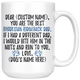 Personalized Best Rhodesian Ridgeback Dog Dad Coffee Mug (15 oz)