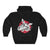 Firefighter Easter Bunny Firetruck Unisex Hoodie Hooded Sweatshirt