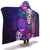 Sugar Skull Hooded Blanket