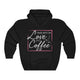 I Raise Boys On Love & Coffee Mom Mommy Hoodie Hooded Sweatshirt