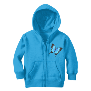 Butterfly Classic Kids Zip Hoodie