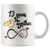 13th Wedding Anniversary Gift For Him And Her, Married For 13 Years, 13th Anniversary Mug For Husband & Wife, 13 Years Together With Her ( 11 oz )