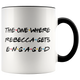 The One Where Rebecca Gets Engaged Colored Coffee Mug (11 oz)