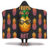 Pineapple Tropic Like It's Hot Hooded Blanket (S)