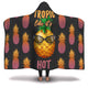 Pineapple Tropic Like It's Hot Hooded Blanket (S)