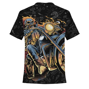 American Biker All-over-Print T-Shirt