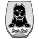 Dice's Dad American Bully Stemless Wine Glass
