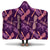 Purple Dragonfly Hooded Blanket (SB)