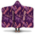 Purple Dragonfly Hooded Blanket (SB)