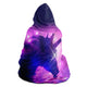 Unicorn Galaxy Hooded Blanket -