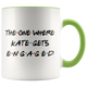 The One Where Kate Gets Engaged Colored Coffee Mug (11 oz)