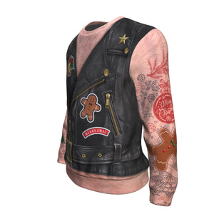 Sons Of Santa Christmas Ugly Sweatshirt (Naked Style)