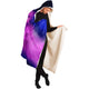 Unicorn Galaxy Hooded Blanket -