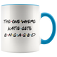 The One Where Katie Gets Engaged Colored Coffee Mug (11 oz)