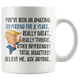 Funny Fantastic Boyfriend For 8 Years Coffee Mug, 8th Anniversary Boyfriend Trump Gifts, 8th Anniversary Mug, 8 Years Together With Him