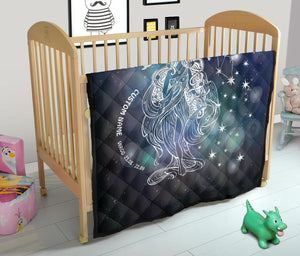Personalized Virgo Premium Quilt Blanket Twin Queen King Size Birthday Gift