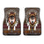Native American - Wolf - Universal Front Car Mats Gift (Set Of 2)