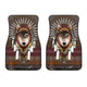 Native American - Wolf - Universal Front Car Mats Gift (Set Of 2)