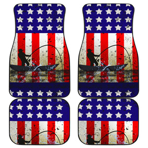 Fishing Boat Big Fish - Universal Front and Back Car Mats Gift (Set of 4)
