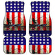 Fishing Boat Big Fish - Universal Front and Back Car Mats Gift (Set of 4)