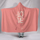 Love Hooded Blanket