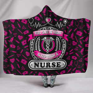 Nurse Nursing Hooded Blanket