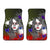 Sugar Skull Purple Butterfly - Universal Front Car Mats Gift (Set of 2)