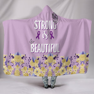 Strong & Beautiful Hooded Blanket