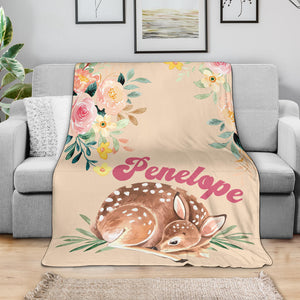 Blanket-Baby deer