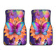 Butterfly Galaxy - Universal Front and Back Car Mats Gift (Set of 2 or 4)