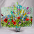 Colorful Flower Hooded Blanket
