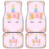 Unicorn Front And Back Mats (Set Of 4)